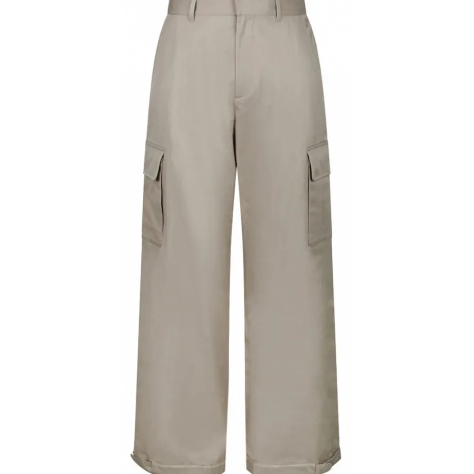 Off-White - Beige Cargo Trousers - Exclusive Luxury Collection - Avvenice