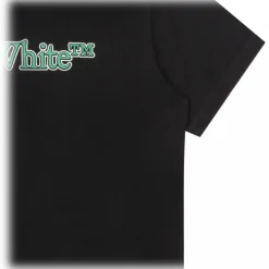 Off-White - Black and Green T-Shirt - Exclusive Luxury Collection - Avvenice