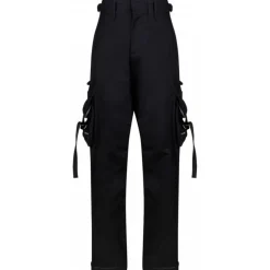 Off-White - Black Cargo Trousers - Exclusive Luxury Collection - Avvenice