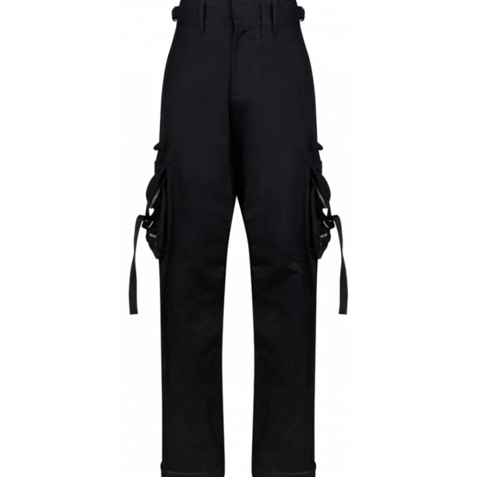 Off-White - Black Cargo Trousers - Exclusive Luxury Collection - Avvenice