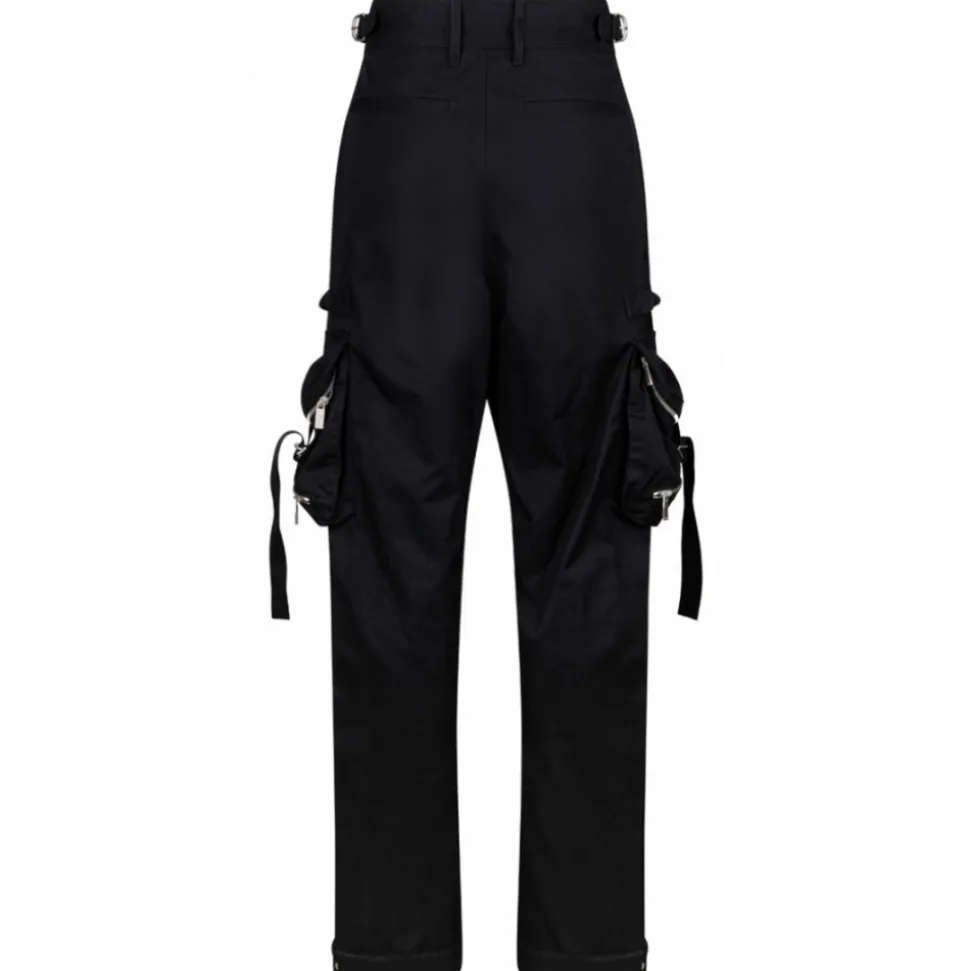 Off-White - Black Cargo Trousers - Exclusive Luxury Collection - Avvenice