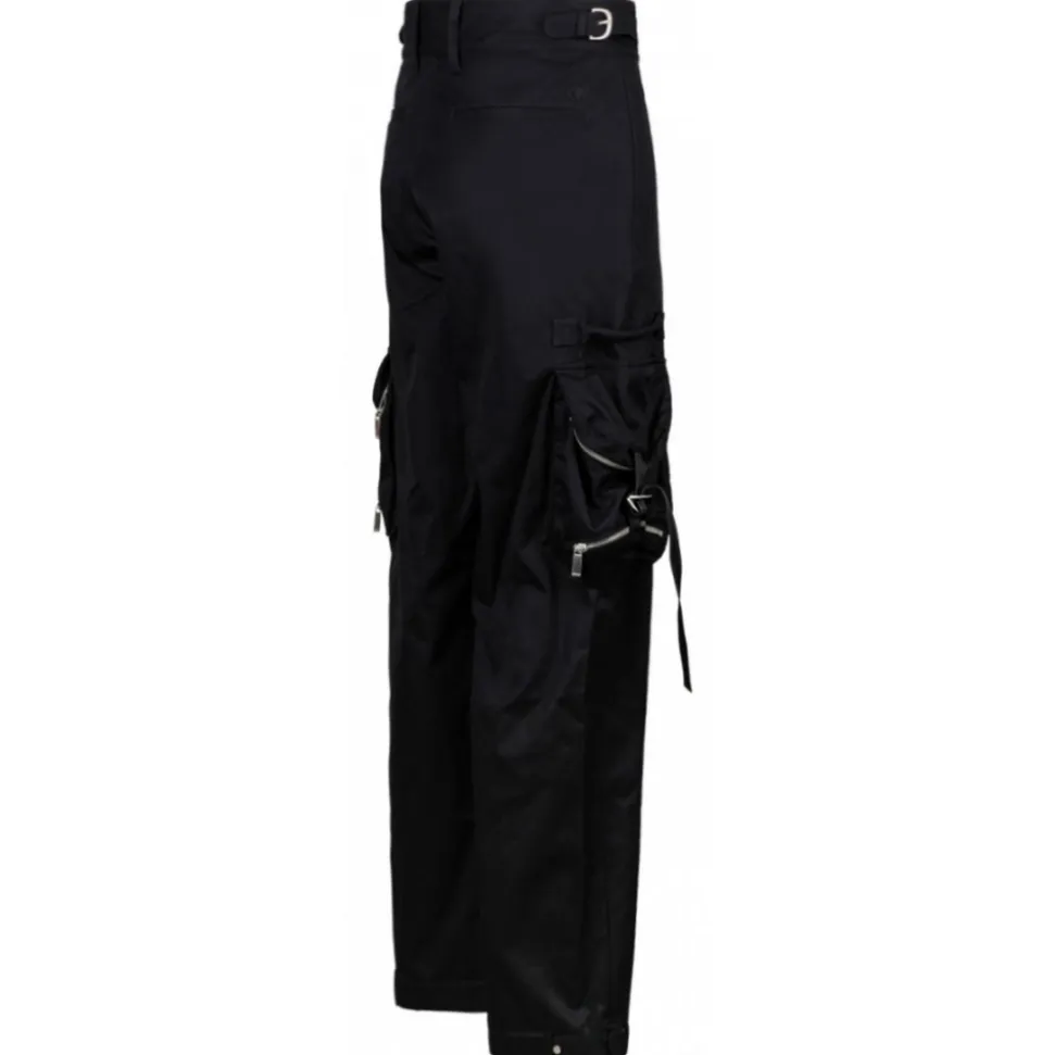 Off-White - Black Cargo Trousers - Exclusive Luxury Collection - Avvenice