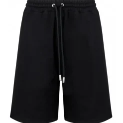 Off-White - Black Cotton Shorts - Exclusive Luxury Collection - Avvenice
