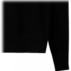 Off-White - Black 3D Diag Knit Hoodie - Exclusive Luxury Collection - Avvenice