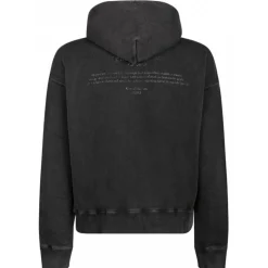 Off-White - Black Graphic Print Hoodie - Exclusive Luxury Collection - Avvenice