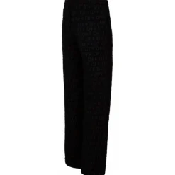 Off-White - Black Logo Jacquard Trosuers - Exclusive Luxury Collection - Avvenice