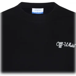 Off-White - Black Script T-Shirt - Exclusive Luxury Collection - Avvenice