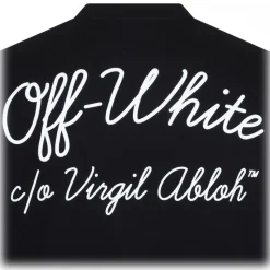 Off-White - Black Script T-Shirt - Exclusive Luxury Collection - Avvenice