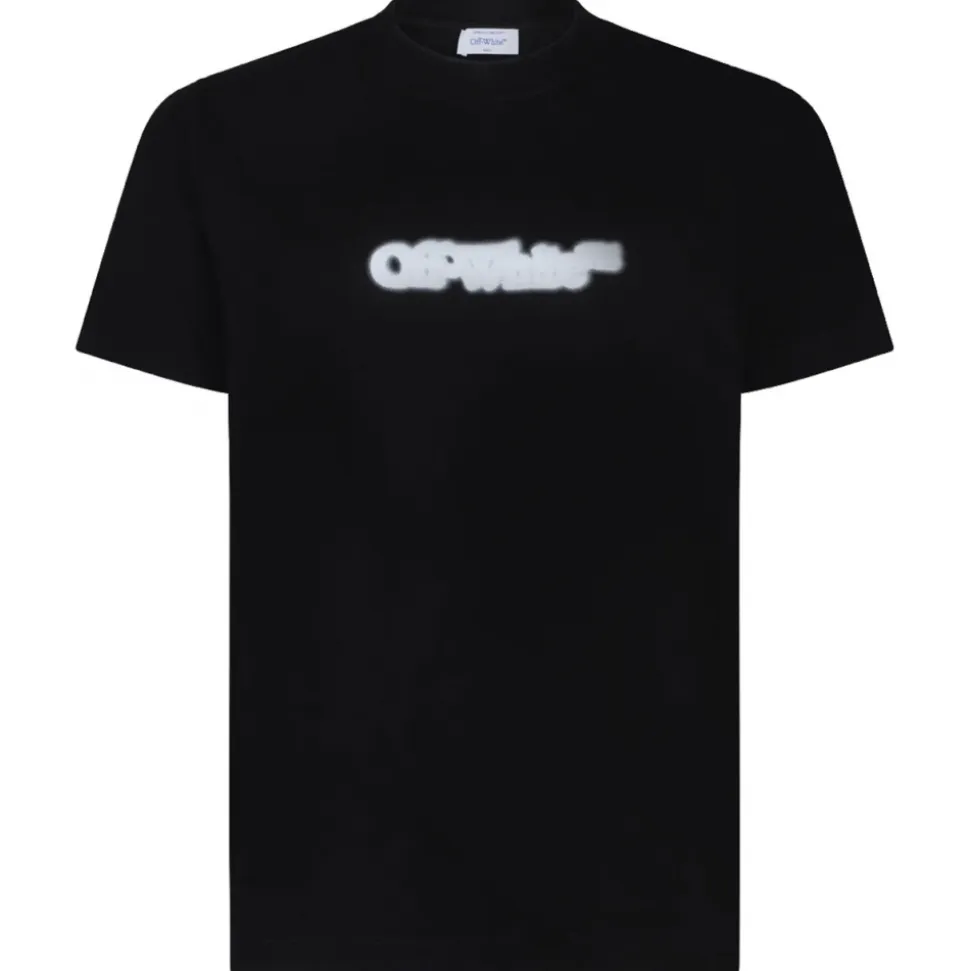 Off-White - Black Spray Arrow T-Shirt - Exclusive Luxury Collection - Avvenice