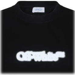 Off-White - Black Spray Arrow T-Shirt - Exclusive Luxury Collection - Avvenice