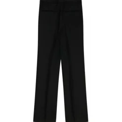 Off-White - Black Virgin Wool Tailored Trousers - Exclusive Luxury Collection - Avvenice