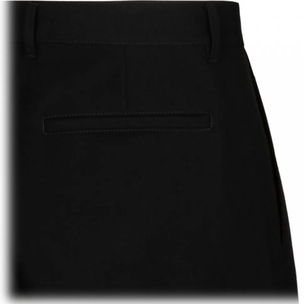 Off-White - Black Wide Leg Trousers - Exclusive Luxury Collection - Avvenice