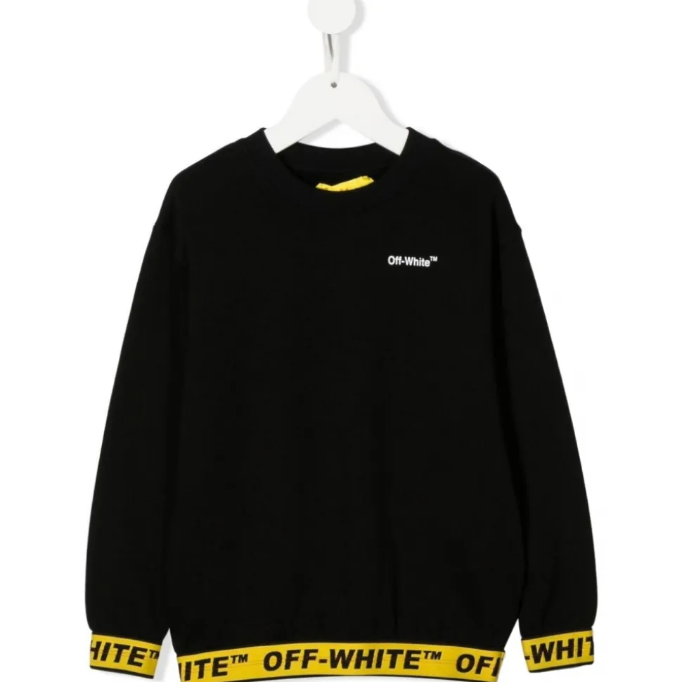 Off-White - Crewneck Sweatshirt For Kids - Exclusive Luxury Collection - Avvenice