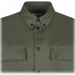 Off-White - Military Green Shirt Jacket - Exclusive Luxury Collection - Avvenice
