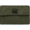 Off-White - Military Green Jitney 1.4 Shoulder Bag - Exclusive Luxury Collection - Avvenice