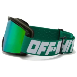 Off-White - Mirrored-Lens Ski Goggles - Green - Sunglasses - Luxury - Off-White Eyewear - Avvenice