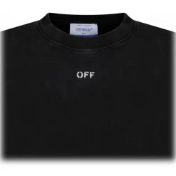 Off-White - S. Matthew Skate Logo Print T-Shirt - Exclusive Luxury Collection - Avvenice