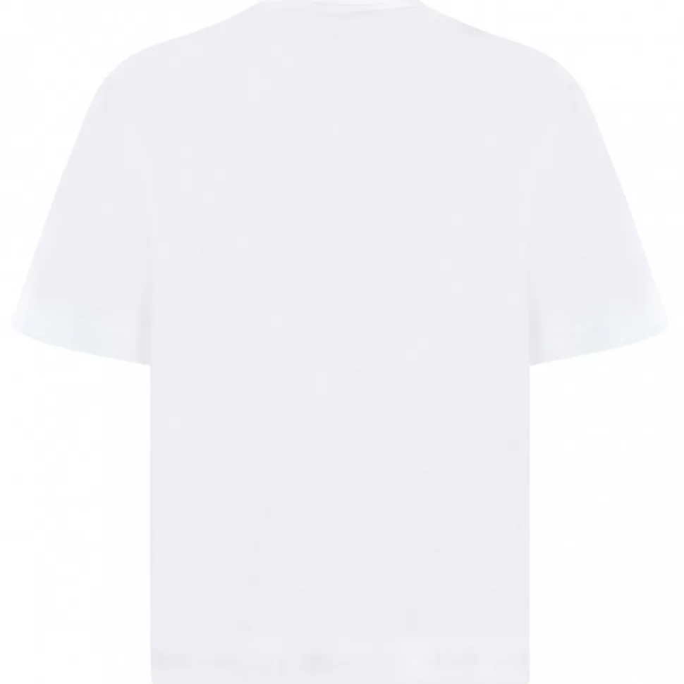 Off-White - White Logo Print T-Shirt - Exclusive Luxury Collection - Avvenice