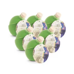 Olio le Donne del Notaio - Celidalba - Ceramic - Extra Virgin Olive Oil - Artisan - Italian High Quality - 6 x 250 ml - Avvenice