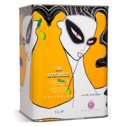 Olio le Donne del Notaio - Oh! Live Juice - Tin - Extra Virgin Olive Oil - Artisan - Italian High Quality - 3 l - Avvenice