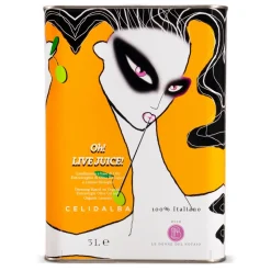 Olio le Donne del Notaio - Oh! Live Juice - Tin - Extra Virgin Olive Oil - Artisan - Italian High Quality - 3 l - Avvenice
