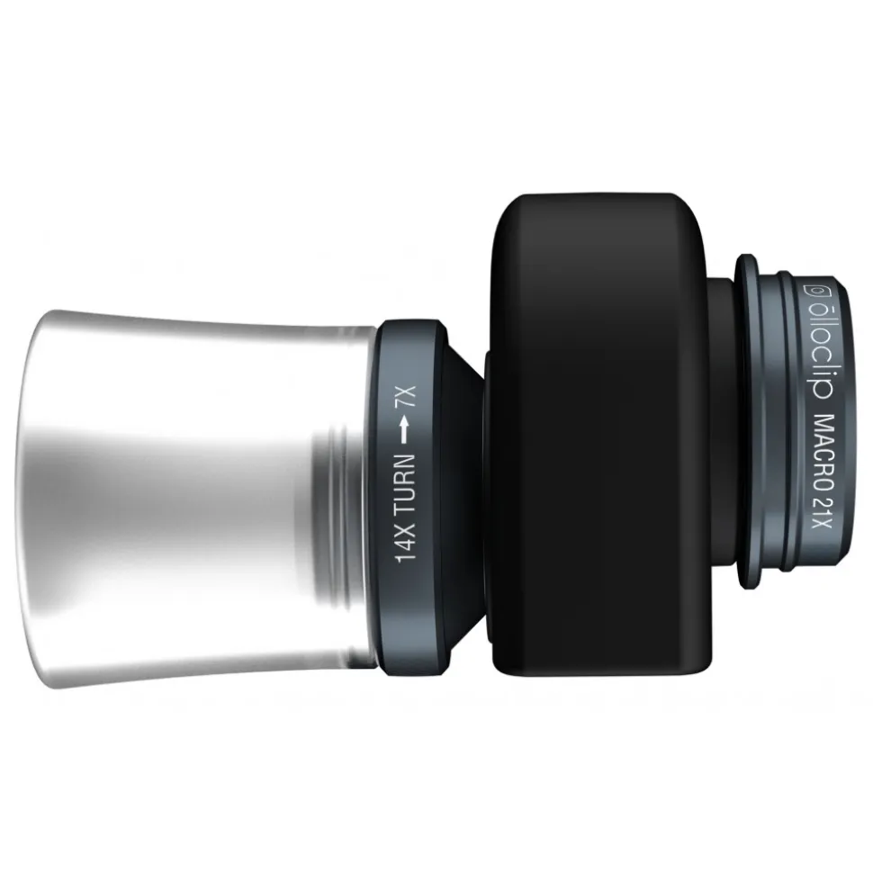 olloclip - 3 in 1 Lens Set - Black - iPad Air / iPad Air 2 / Mini / Mini 2 / 3 / 4 - Fisheye Wide-Angle Macro - Lens Set - Avvenice