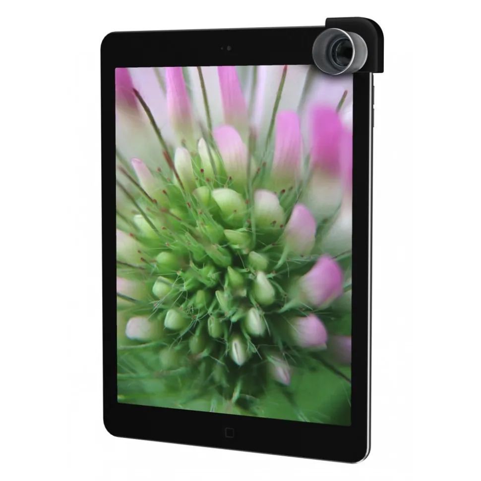 olloclip - 3 in 1 Lens Set - Black - iPad Air / iPad Air 2 / Mini / Mini 2 / 3 / 4 - Fisheye Wide-Angle Macro - Lens Set - Avvenice