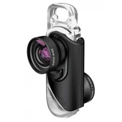 olloclip - Filmer's Kit - Limited Edition - Black / Red - iPhone 8 / 7 / 8 Plus / 7 Plus - Lens Set Kit - Avvenice