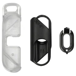 olloclip - iPhone 8 Plus / 7 Plus Clip + Pendant Stand (Case) - Black Clip / Clear Pendant Stand - iPhone - Professional Clip - Avvenice