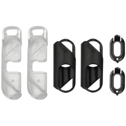 olloclip - iPhone 8 Plus / 7 Plus Clip + Pendant Stand (No Case) - Black Clip / Clear Stand - Double Pack - Professional Clip - Avvenice