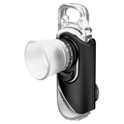 olloclip - Macro Pro Lens Set - Black Lens / Black Clip - iPhone 8 / 7 / 8 Plus / 7 Plus - Macro Lens 7X 14X 21X - Lens Set - Avvenice