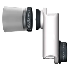 olloclip - Macro Pro Lens Set - White / White Clip - iPhone 6 / 6s / 6 Plus / 6s Plus - Macro 7X 14X 21X - Lens Set - Avvenice