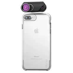 olloclip - Ollo Case - Frosted Clear - iPhone 8 Plus / 7 Plus - iPhone Transparent Cover - Professional Cover - Avvenice