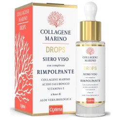 Optima Naturals - Marine Collagen Drops Face - Bio Anti Aging Treatment - Natural Lifting Effect - Avvenice