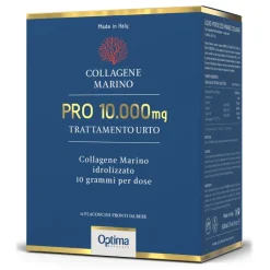 Optima Naturals - Marine Collagen Pro 10,000 Mg - Urto Treatment - Natural Lifting Effect - Avvenice