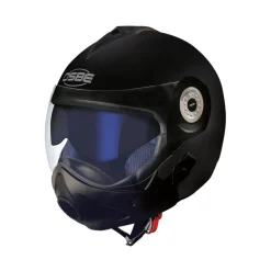 Osbe Italy - Karma M.P.S. - Matt Black - Motorcycle Helmet - Covid-19 - High Quality - Made in Italy - Avvenice