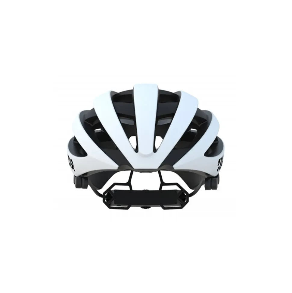 Osbe Italy - Light 318 + IBTHFC - Wireless Bluetooth - Matt White - Bicycle Helmet - High Quality - Made in Italy - Avvenice