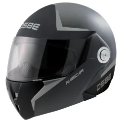 Osbe Italy - Nascar Dark Graphic - Motorcycle Helmet - High Quality - Made in Italy - Avvenice