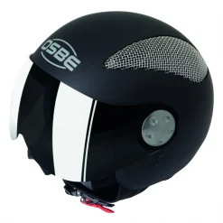 Osbe Italy - Summer Black Matt - Motorcycle Helmet - High Quality - Made in Italy - Avvenice