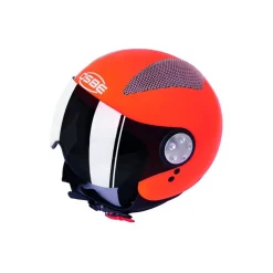 Osbe Italy - Summer Orange Fluo - Motorcycle Helmet - High Quality - Made in Italy - Avvenice