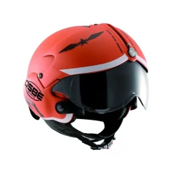 Osbe Italy - Tornado Matt Orange - Motorcycle Helmet - High Quality - Made in Italy - Avvenice