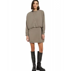 Ottod'Ame - Cashmere Blend Short Dress - Beige - Dresses - Luxury Exclusive Collection - Avvenice