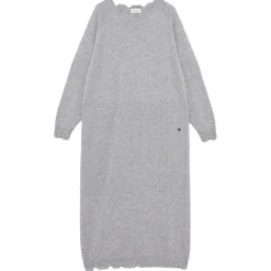 Ottod'Ame - Cashmere Blend Long Dress - Grey - Dresses - Luxury Exclusive Collection - Avvenice