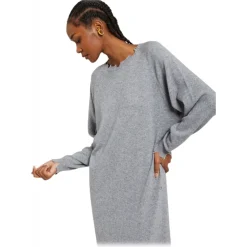 Ottod'Ame - Cashmere Blend Long Dress - Grey - Dresses - Luxury Exclusive Collection - Avvenice