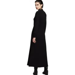 Ottod'Ame - Long Dress in Stretch Jersey - Black - Dresses - Luxury Exclusive Collection - Avvenice