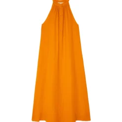 Ottod'Ame - Long Rodeo Style Dress - Orange - Dresses - Luxury Exclusive Collection - Avvenice