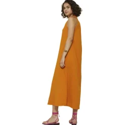 Ottod'Ame - Long Rodeo Style Dress - Orange - Dresses - Luxury Exclusive Collection - Avvenice