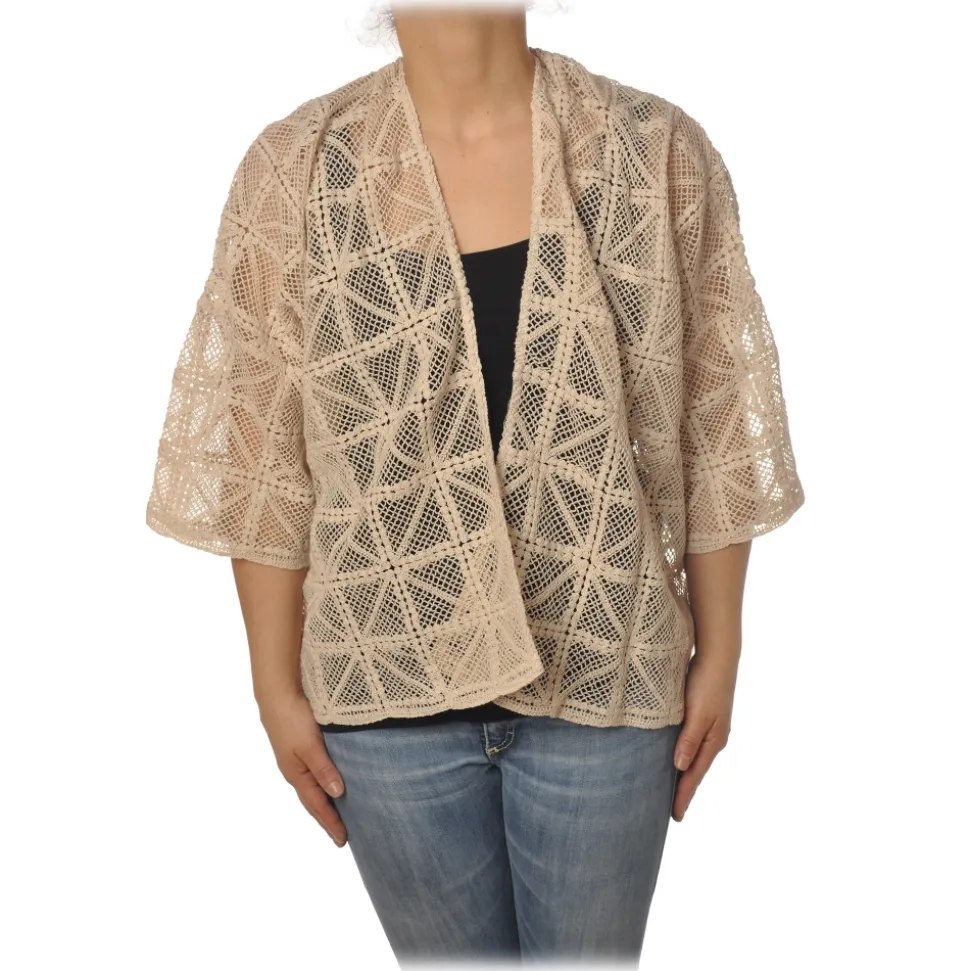 Ottod'Ame - Shirt in Perforated Yarns - White - Shirt - Luxury Exclusive Collection - Avvenice