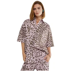 Ottod'Ame - Spotted Pattern Cotton Shirt - Pink/Brown - Shirt - Luxury Exclusive Collection - Avvenice