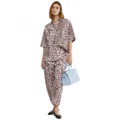 Ottod'Ame - Spotted Pattern Cotton Shirt - Pink/Brown - Shirt - Luxury Exclusive Collection - Avvenice